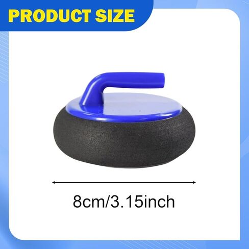 8Pcs Curling Stones Indoor Fun Compact Portable Family Gathering Party Game in Kuwait