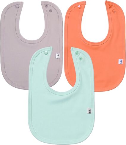 Leya & Lior SnapDry 3-Pack Classic Bibs for Babies – Instant-Dry Absorbent Drool Bibs for Boys & Girls in Saudi Arabia