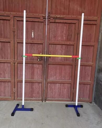 Lightweight Track and Field High Jump Standards, 6.6ft Training High Jump Cross Bars Fiberglass, Metal Jumping Training Equipment in Kuwait