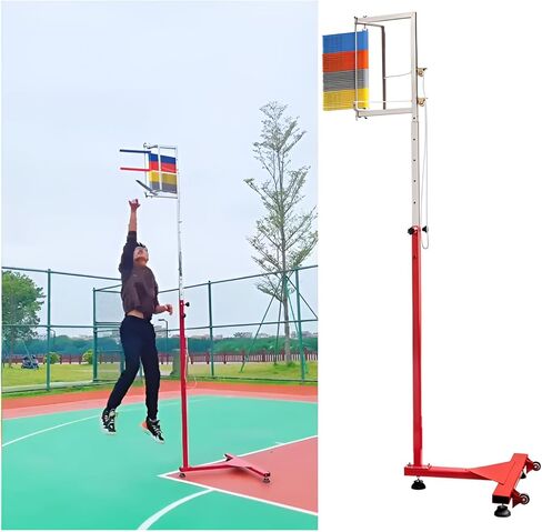 Maximize Your Leap – Safe Adjustable Jump Trainer with Stainless Steel & Anti-Slip Base, Rounded Corner Design for Home, Kids, Basketball Practice and Fitness Workouts in Saudi Arabia