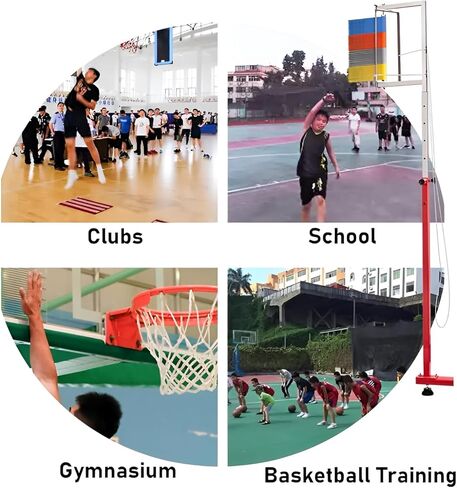 Maximize Your Leap – Safe Adjustable Jump Trainer with Stainless Steel & Anti-Slip Base, Rounded Corner Design for Home, Kids, Basketball Practice and Fitness Workouts in Saudi Arabia