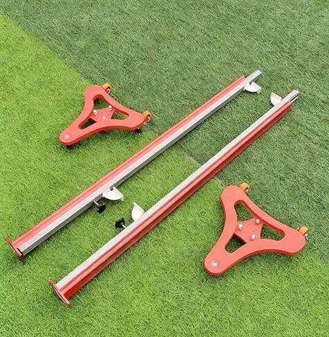 Moveable High Jump Standards for High School, Portable Track & Field Jumping Aluminum Posts, Centimeter Scale High Jumping Tester in Kuwait