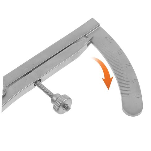 Stainless Steel Eyelid Measuring Ruler Pupil Distance Gauge for Eye Measurement for Double Eyelid Surgery in Saudi Arabia