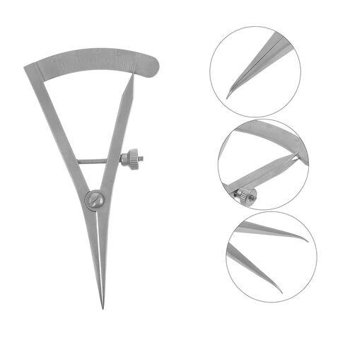 Stainless Steel Eyelid Measuring Ruler Pupil Distance Gauge for Eye Measurement for Double Eyelid Surgery in Saudi Arabia