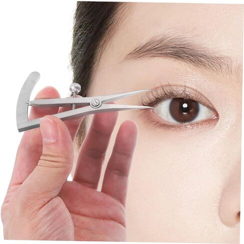 Stainless Steel Eyelid Measuring Ruler Pupil Distance Gauge for Eye Measurement for Double Eyelid Surgery in Saudi Arabia