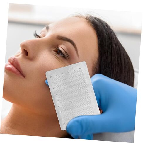 لوح تقطيع تجميل الأنف على الوجهين، أداة قياس الأنف، لوح ميزان طبي لنحت الأنف لإجراءات التجميل، قياس دقيق للمحترفين in Saudi Arabia