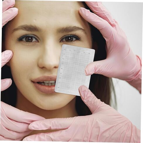 لوح تقطيع تجميل الأنف على الوجهين، أداة قياس الأنف، لوح ميزان طبي لنحت الأنف لإجراءات التجميل، قياس دقيق للمحترفين in Saudi Arabia
