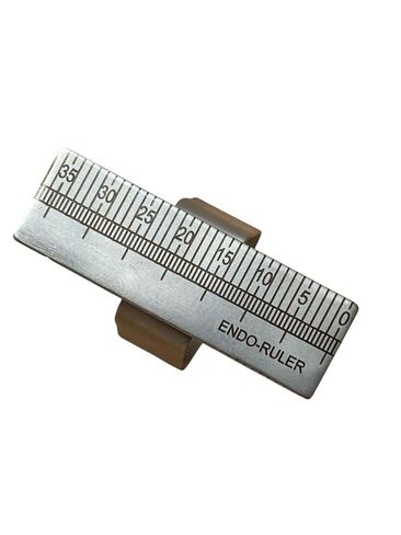 10 Pcs Dental Finger Ruler Measuring Gauge 0–35mm with Storage Case – Stainless Steel Dental Lab Tools for Oral & Orthodontic Use in Saudi Arabia