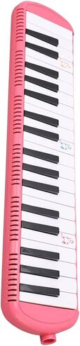 Portable 37-Key Pink Melodica Convenient Wind Musical Instrument, Ideal for Beginner Learners, Resin Body, Stainless Steel Base (Roseate) in Kuwait