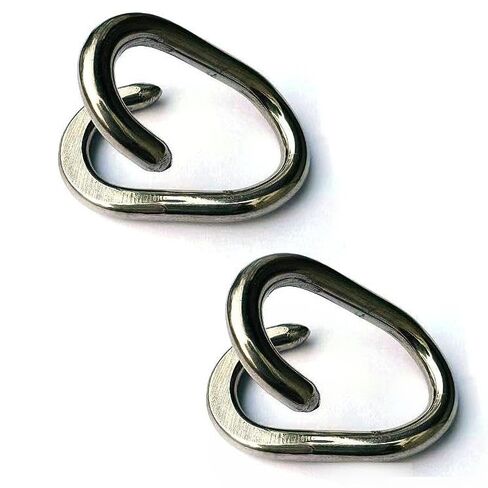 Repair Lap Link Stainless Steel 304 Chain Repair Links 5mm 3/16" Chain Link,2 Pack in Saudi Arabia