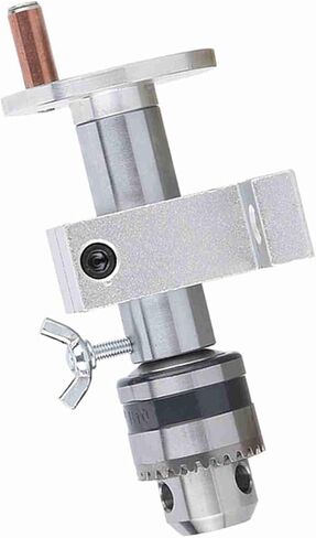 مركز دوار مباشر للأعمال الخشبية DIY، مادة معدنية، سهل التشغيل، عمق ثقب دقيق قابل للتعديل لمستخدمي آلة المخرطة الصغيرة in Kuwait