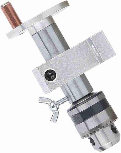 مركز دوار مباشر للأعمال الخشبية DIY، مادة معدنية، سهل التشغيل، عمق ثقب دقيق قابل للتعديل لمستخدمي آلة المخرطة الصغيرة in Kuwait