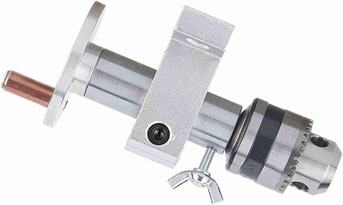 مركز دوار مباشر للأعمال الخشبية DIY، مادة معدنية، سهل التشغيل، عمق ثقب دقيق قابل للتعديل لمستخدمي آلة المخرطة الصغيرة in Kuwait