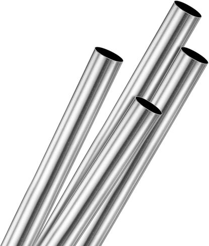 6-Pack 200mm 304 Stainless Steel Tube, 5mm OD 0.2mm Wall Thickness Seamless Stainless Steel Tubing for Construction/Machining/DIY Crafting, Metal Straight Pipe [0.2x0.01x7.9IN] in Saudi Arabia