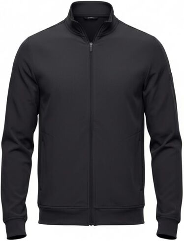 Natural Uniforms Mens Cool Stretch Zip Up Scrub Jacket in Saudi Arabia