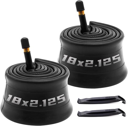 (2 Pack) 18x2.125/2.40 Bike Tubes 18 inch Off-Road Bicycle Inner Tube in Saudi Arabia