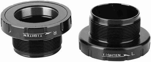 Bottom Bracket - Lightweight Aluminum Alloy Threaded Bearing Shell Compatible with FSA/Rotor/RaceFace 30mm Cranks (68-73mm BB Width, 34.798mm OD)‌ in Saudi Arabia
