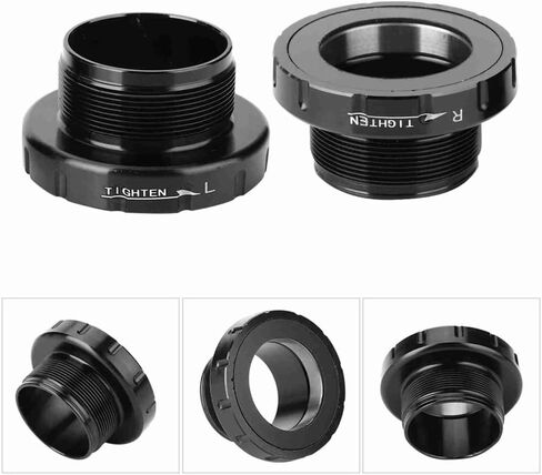 Bottom Bracket - Lightweight Aluminum Alloy Threaded Bearing Shell Compatible with FSA/Rotor/RaceFace 30mm Cranks (68-73mm BB Width, 34.798mm OD)‌ in Saudi Arabia