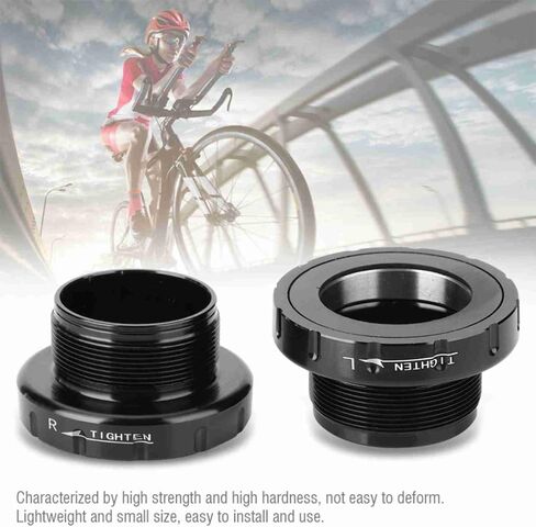 Bottom Bracket - Lightweight Aluminum Alloy Threaded Bearing Shell Compatible with FSA/Rotor/RaceFace 30mm Cranks (68-73mm BB Width, 34.798mm OD)‌ in Saudi Arabia