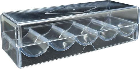 Clear Plastic Chip Tray with Cover in Kuwait