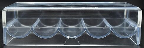 Clear Plastic Chip Tray with Cover in Kuwait