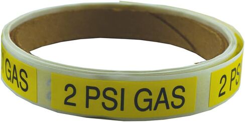 100 RL GAS LINE MARKING LABELS in Saudi Arabia