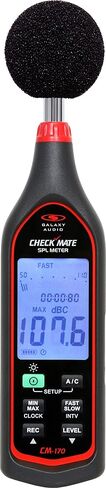 Galaxy Audio CM-170 Check Mate Handheld SPL Sound Pressure Level Meter 12X12X17 in Kuwait