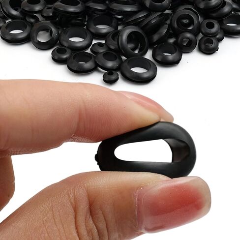 260PCS / Box Double-Sided Rubber Sealing Washer O-Shape Waterproof Gaskets 7 Size M8-M11 M14-M17 in Saudi Arabia