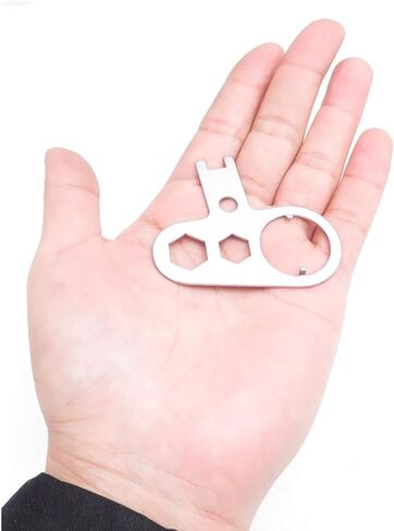 زنبق براون الفولاذ المقاوم للصدأ K نوع لإزالة تثبيت طقم تصليح الغوص BCD قوة نافخة أداة الملحقات أداة الغوص للبالغين in Kuwait