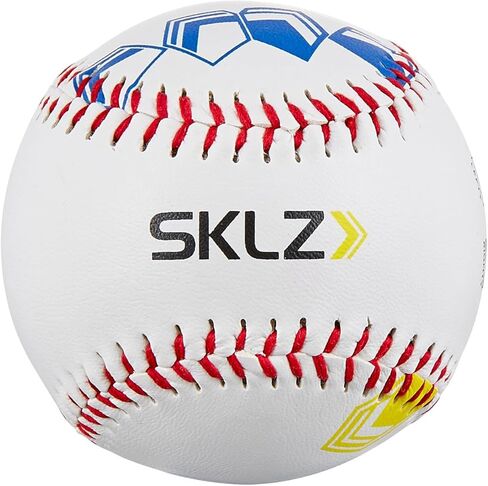 SKLZ Pitch Training Baseball with Finger Placement Markers, White, 1 in Kuwait