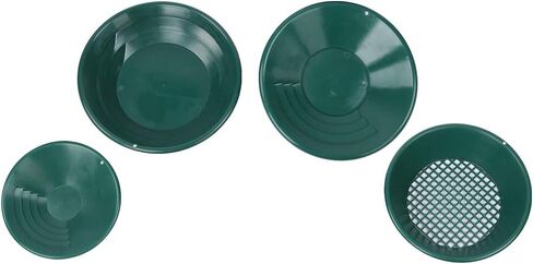 Green Mining Gravity Trap Gold Washing PAN KIT RIFLED Design for Beginners in Any Scene in Saudi Arabia