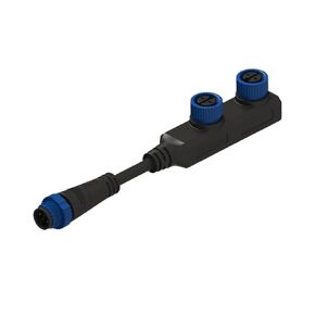 LED Street Light Male and Female Docking CSA1-2 Output M15 Terminal Block one Out of Two Waterproof Connector Waterproof Connector(DH-2PW) in Kuwait