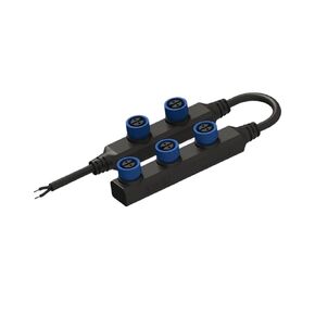 LED Street Light Female Docking CSA1-5 Output M15 Terminal Block Waterproof Connector one Out of Five Waterproof Connector(DH-2PZ+DH-3PW) in Kuwait