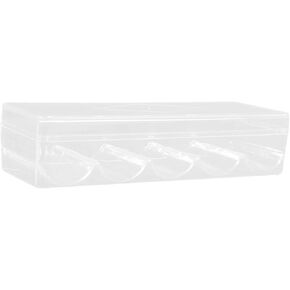 Clear Acrylic Chips Case Holds 100 Chips Multifunctional for Family in Kuwait