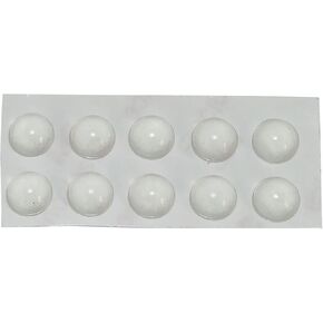 Keyboard Foot Pad Cabinet Door Bumpers 8mm Diameter Clear Adhesive Pads for Drawers Glass Tops Cutting Boards Furniture Keyboard Pad in Kuwait