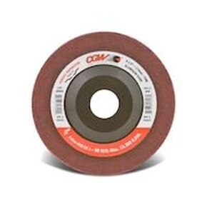CGW Abrasives 53244 7X7/8 A/O Maroon FINE T27 Surface Preparation Wheels Unitized Aluminum Oxide (10 Pack) in Kuwait