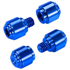 استبدال مسمار الإبهام، مقابض الإبهام، مسامير شفرة الجيب، أزرق مناسب لشفرة سكين الصيد القابلة للطي، مجموعتان من الألومنيوم خفيف الوزن in Kuwait