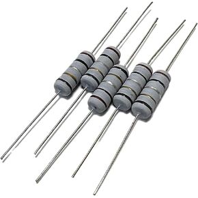 3W Wirewound Fuse Resistance Accuracy 5% 0.1aR 0.15R 0.22R 0.33R 0.47R 0.5R 1R 2.2R 3.3R 4.7R 0.1 0.15 0.22 0.33 0.5 Ohm Ω 10Pcs(KNP3W-4.7R) in Kuwait