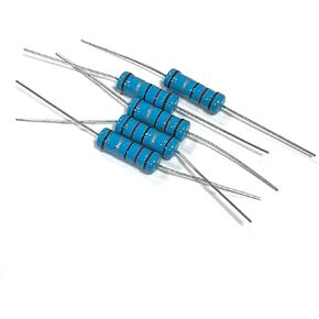 3W 1.2R 12R 120R 1.2K 12K 120K 1R2 12 120 أوم R K دقة 1% مقاوم غشاء معدني 0.1R-910K(MF 3W 2K2 10 قطعة) in Kuwait