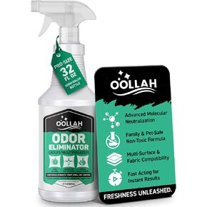 Pet Odor Eliminator for Home, Odor Eliminator Spray 32 oz, Fresh Scent Odor Neutralizer for Fabric, Carpet, Upholstery, Furniture, Bathroom & Car in Saudi Arabia