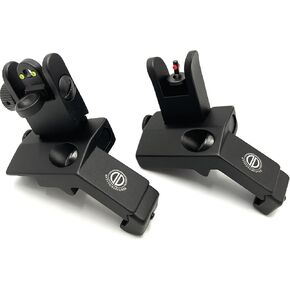 شركة Dagger Defense Veteran المملوكة لشركة الألياف البصرية BUIS، مشاهد حديدية احتياطية، نشر محمل بنابض in Kuwait