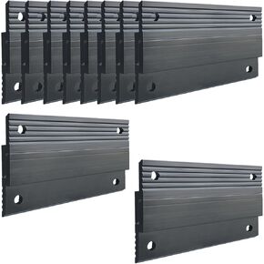 10 Pairs French Cleat Hanger, 2'' French Cleat Hanger Heavy Duty Aluminum Z Bar Wall Mount Picture Hanger for Hanging Mirrors Picture Frames Whiteboards Panels Shelves Headboards Art Fram (Silver) in Kuwait