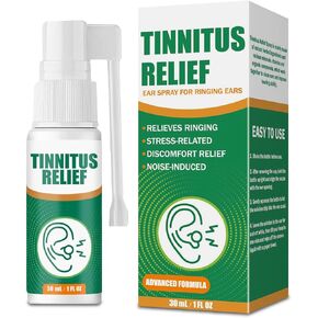 Tinnitus Ear Spray – Tinnitus Relief Spray, Natural Herbal Ear Comfort Support, Gentle Formula to Effectively Reduce Ear Noise & Promote Healthy Hearing in Kuwait