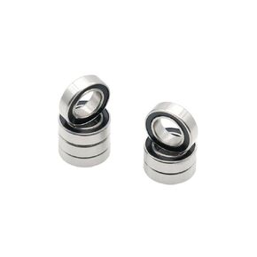 10Pcs 604RS Bearing Deep Groove Ball Bearings Rubber Sealed(10PCS_608RS 8X22X7MM) in Kuwait