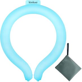 Neck CoolingTube with Insulated Bag, Reusable Frozen Neck CoolingProducts for HotWeather (1, Blue) in Kuwait