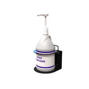 Wall Mount Gallon Sanitizer Stand - Set of 2 for Industrial and Office Use in Saudi Arabia