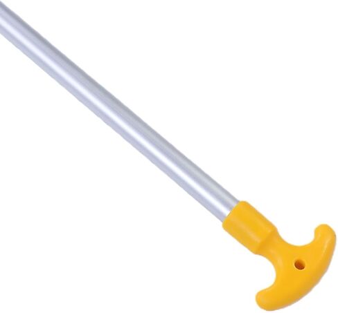 Telescoping Boat Paddle, Lightweight Canoe Oar with Contoured Handle for Small Hands, Water Spray Function, Adjustable Aluminum Alloy Shaft 65cm to 110.5cm in Kuwait