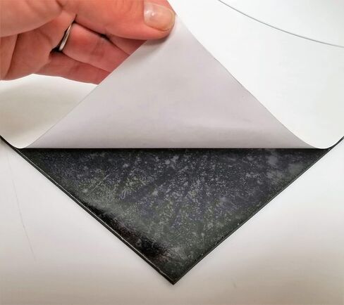 1/32" Thick 36" Wide x 36" Long Neoprene Rubber 60A Medium Hardness with Adhesive Backing in Kuwait