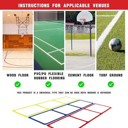 One-Piece Silicone Agile Ladder 1 PC Suitable for Sports & Fitness Step Training Soccer Footwork Practice Street Dance Step Training Auxiliary Kit for Various Indoor and Outdoor Floor Areas in Saudi Arabia