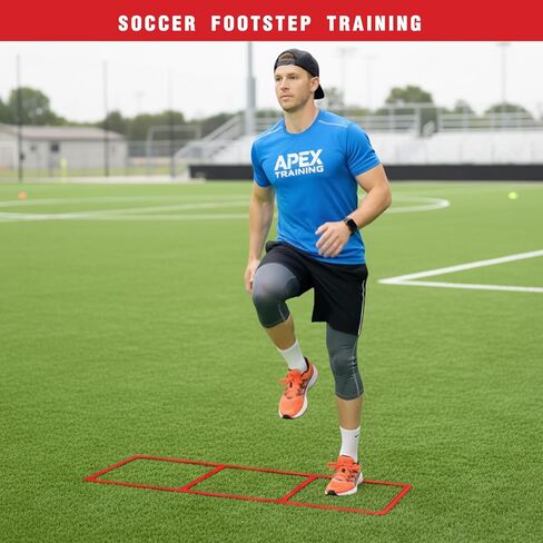 One-Piece Silicone Agile Ladder 1 PC Suitable for Sports & Fitness Step Training Soccer Footwork Practice Street Dance Step Training Auxiliary Kit for Various Indoor and Outdoor Floor Areas in Saudi Arabia